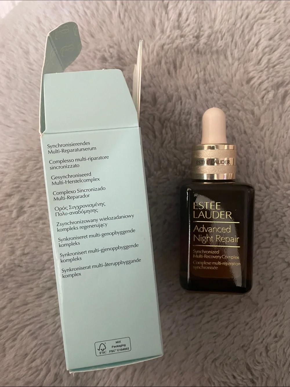 Estee Lauder Advanced Night Repair Serum – Brown Bottle, Cream Dropper
